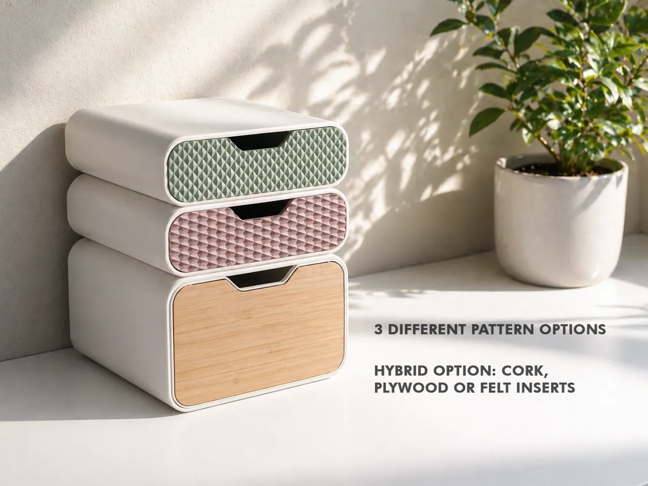 Stackable Desktop Organizer – clean & modular view 2