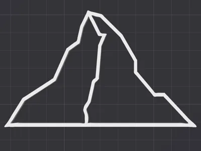 matterhorn cookie cutter