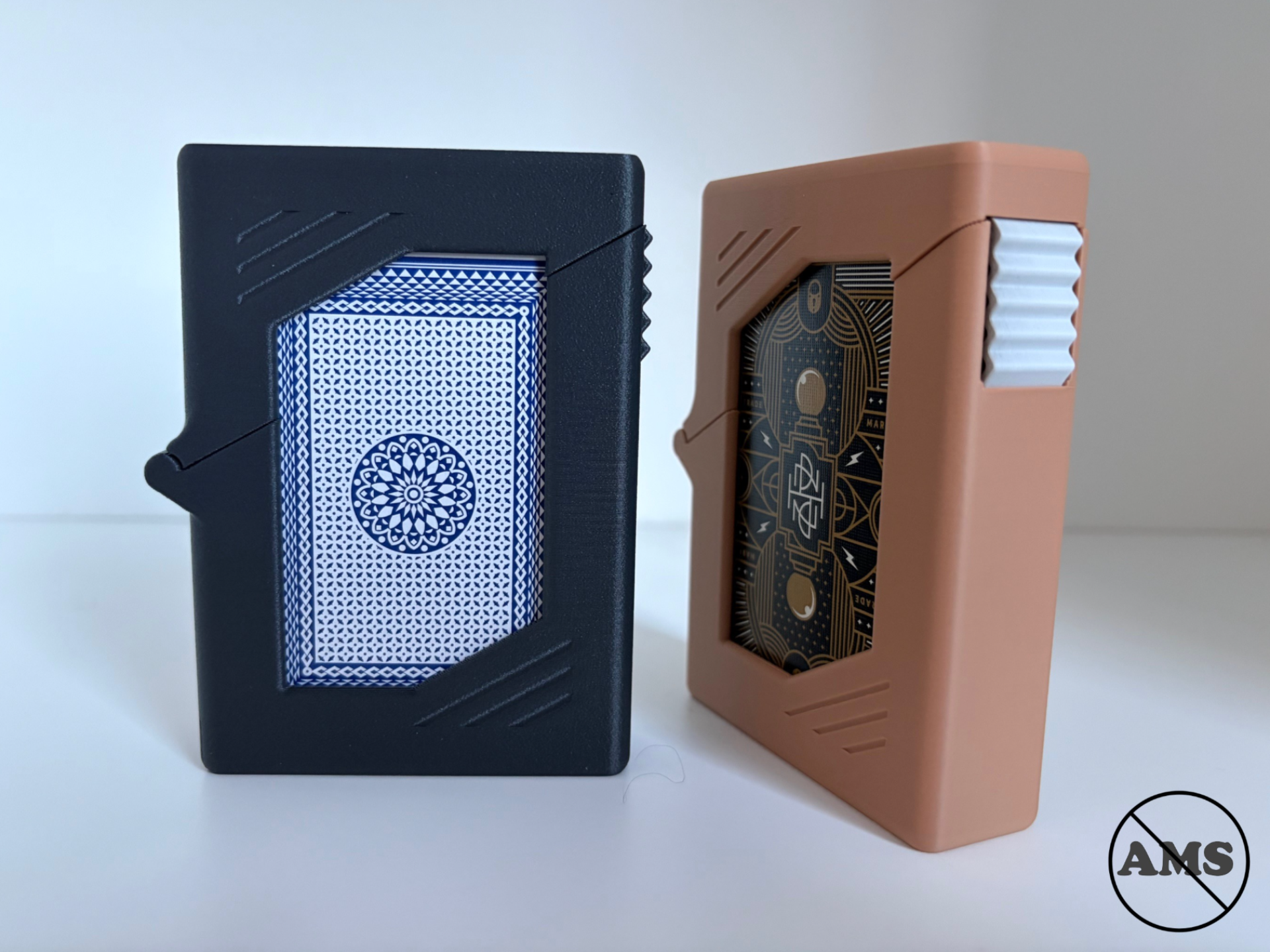 Modern Playing Cards Box | Print-in-Place Hinge