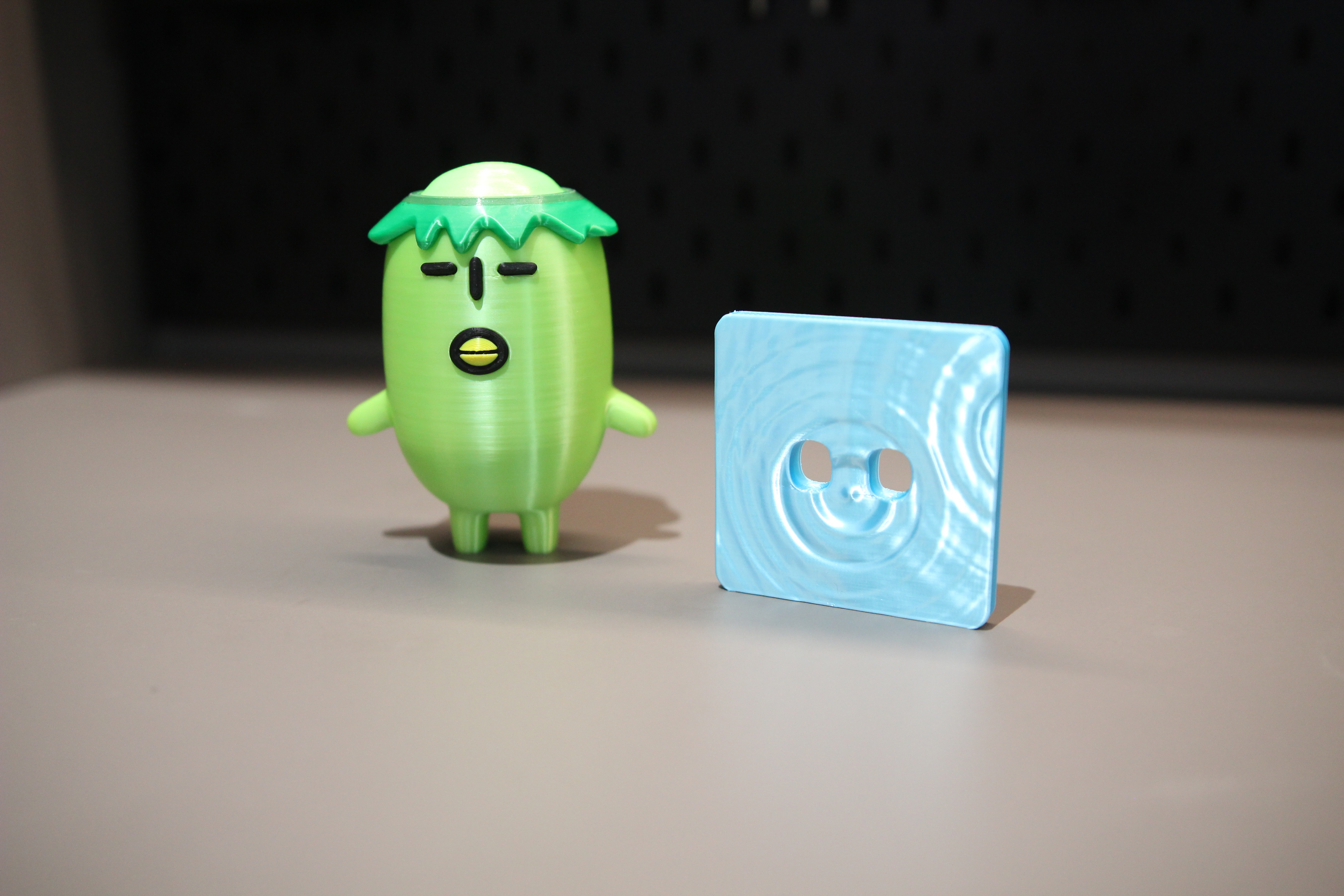 Miniatura 1 do modelo 3D 河童手办 可爱搞笑网红系列 全拆件&多色打印 非AI