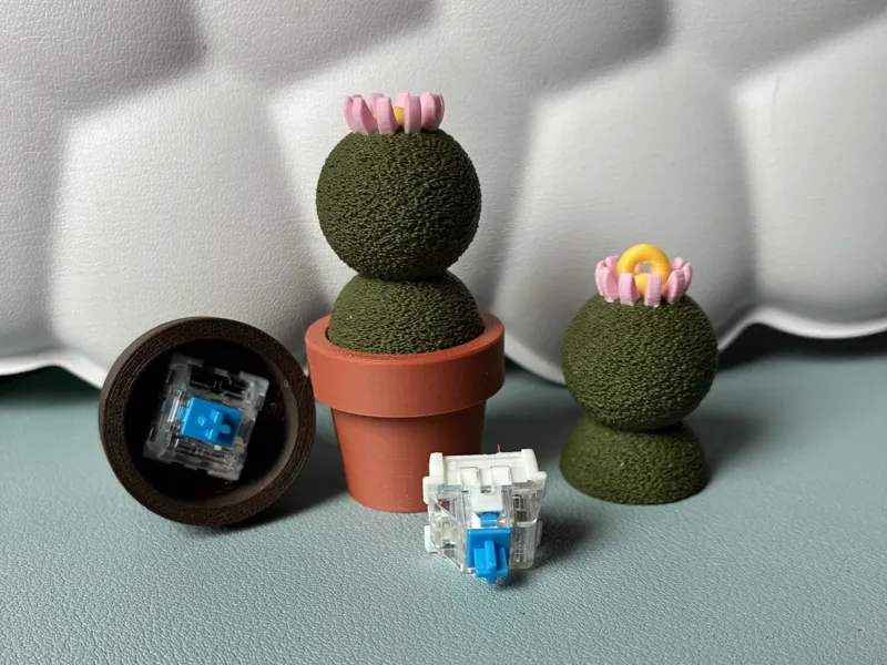 Fidget Clicker Cactus – Classique & Porte-Clés