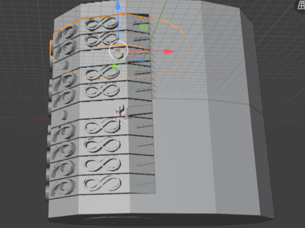 Miniatura 1 do modelo 3D 日期数字滚轮印章