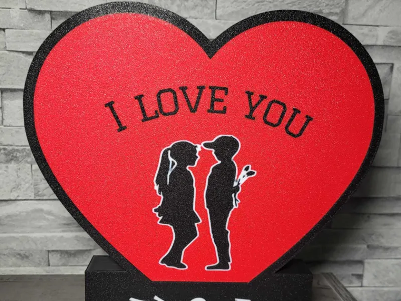 Lampe d'amour Personnalisable