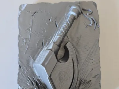 Rock Hammer Decoration