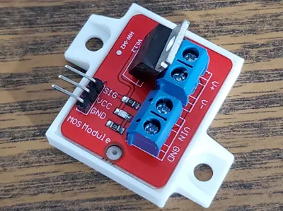 Arduino MOSFET module mount