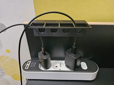 Cable management for bed