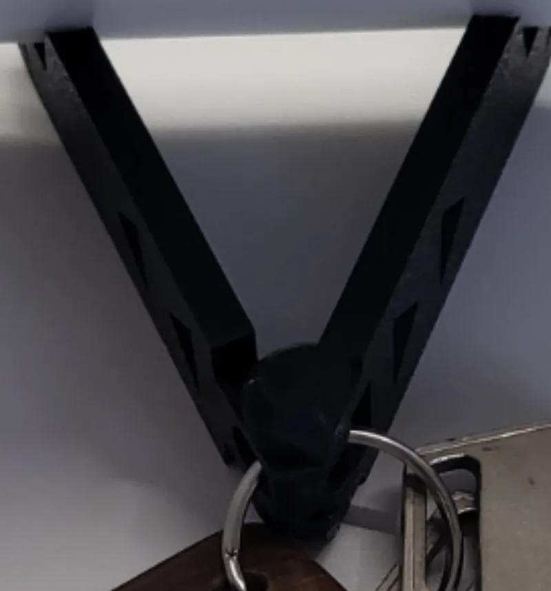 keyring phone stand holder