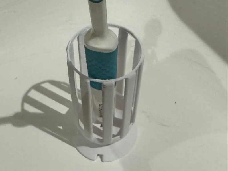Portable Compact Draining Toothbrush Stand