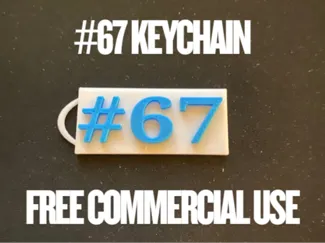 #67 Keychain (free commercial use)