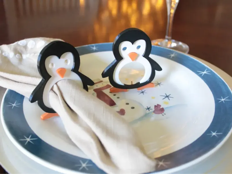 Penguin Napkin Ring