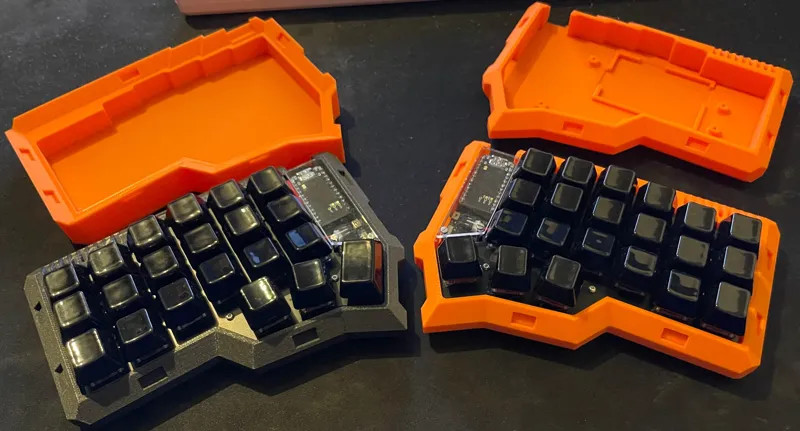 Corne CRKBD Case Magnetic Topper 600mah