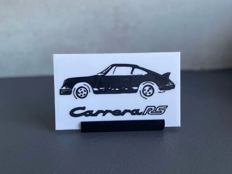 Porsche Carrera RS Artwork
