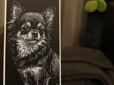 chihuahua bookmarker hue forge