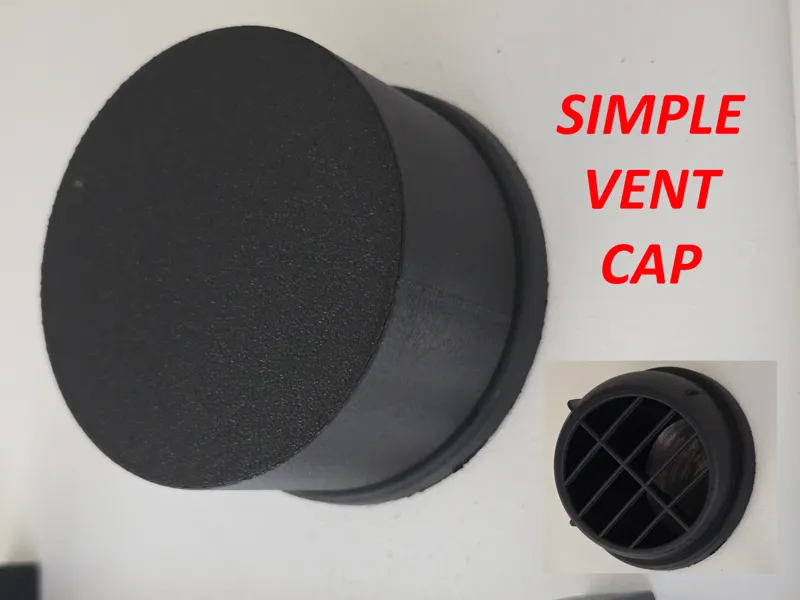 Simple Diesel Heater Vent Cap