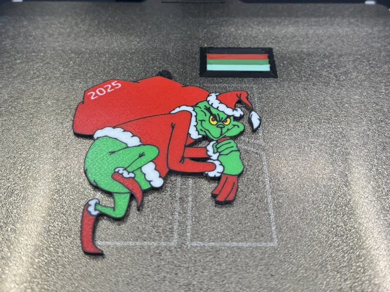 Grinch with Santas Bag 2025