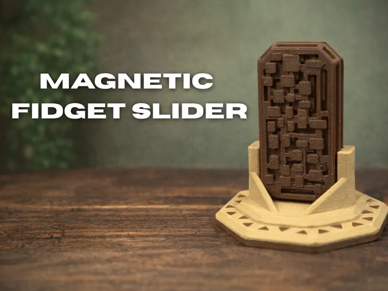Magnetic Fidget Slider – Smooth Clicky Action
