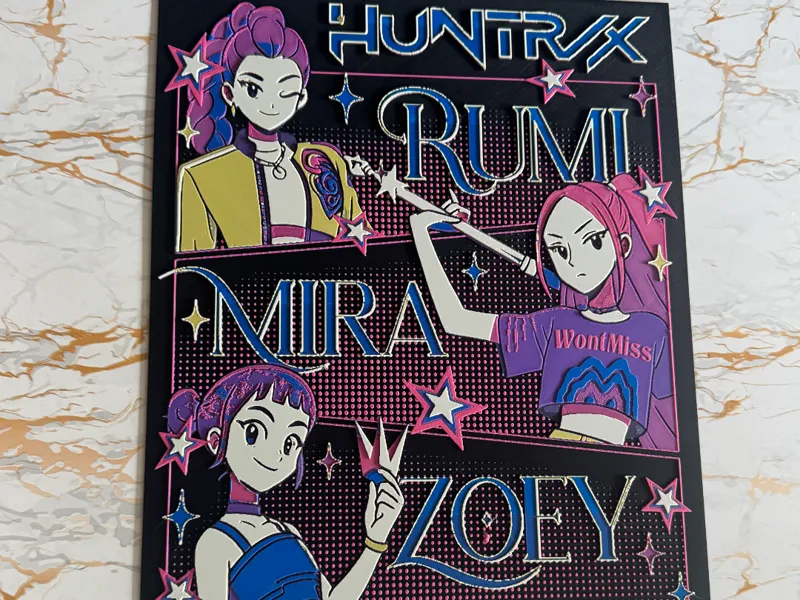 KPop Demon Hunters Poster