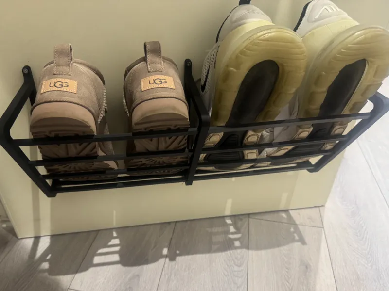 Space-Saving Shoe Rack