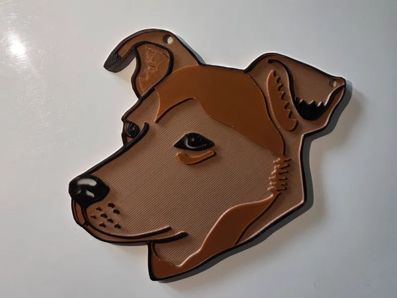 Mixed Breed Dog Hanger