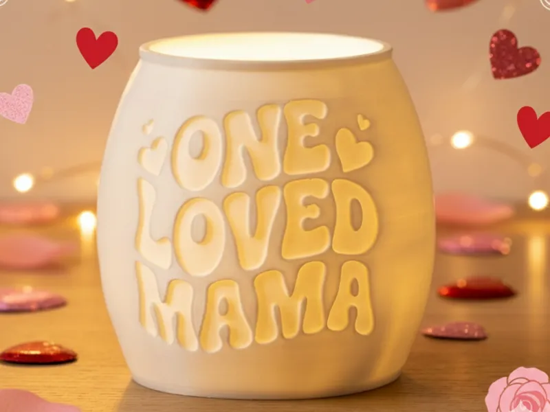 One Loved Mama Teelicht
