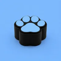 2 Colours - 3 Plates - Standard Paw