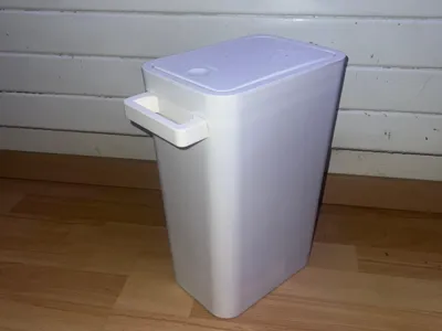 Door handle with double-sided adhesive surface 17 g