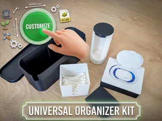 Universal Parametric Box & Organizer Generator