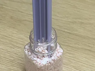 可伸进药瓶的豆铲（新增立豆区域