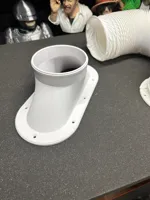 Adapter gegenstück mit 100mm Schlauchadapter