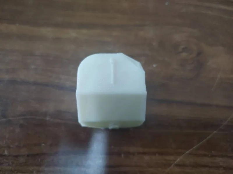 圆角倒角字体测试块