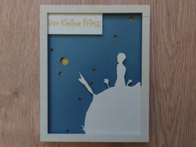 The Little Prince - Layered Image Box