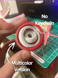 Multicolor No Keychain