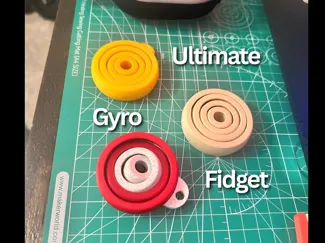 Ultimate Gyro Fidget (print in place)