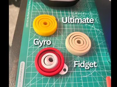 Ultimate Gyro Fidget (print in place)