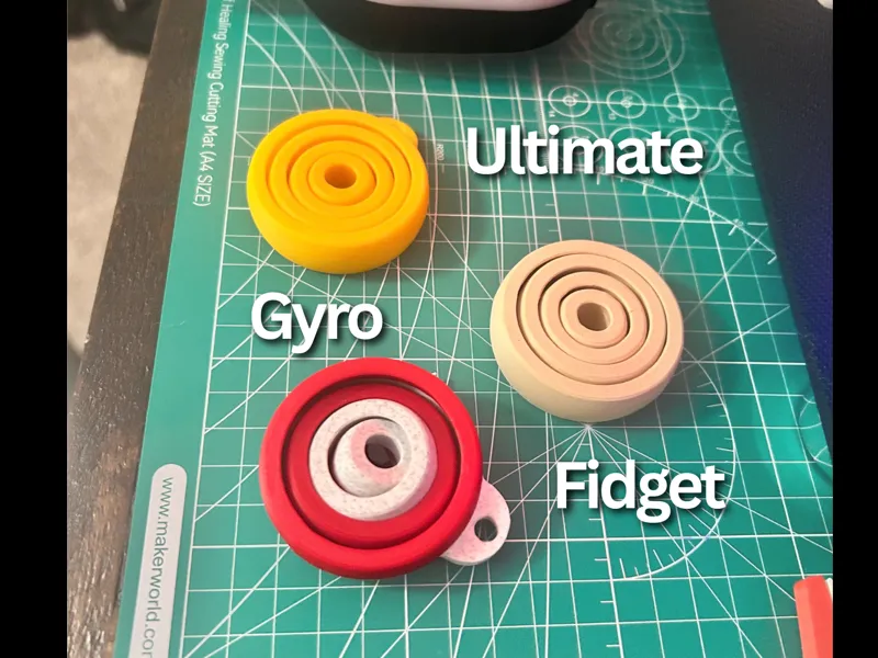 Ultimate Gyro Fidget (print in place)
