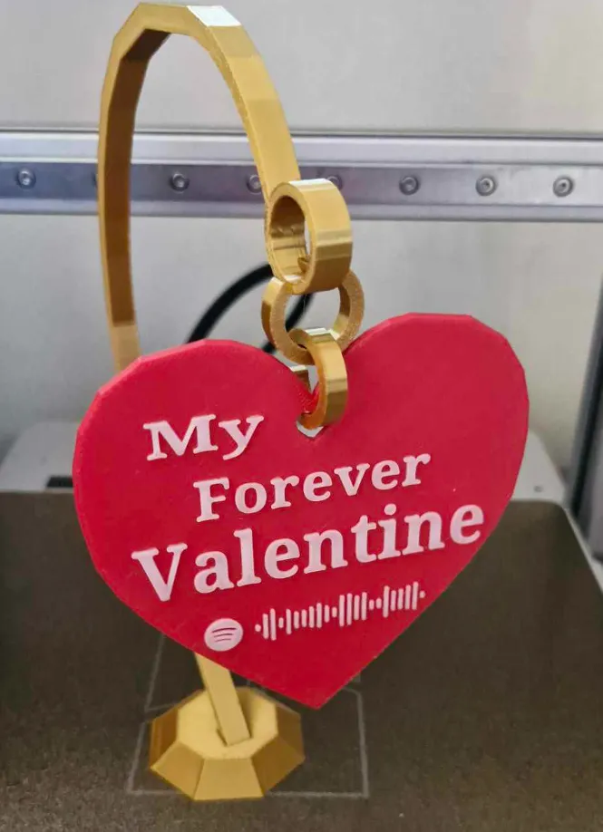 Valentines gift with spotify tune