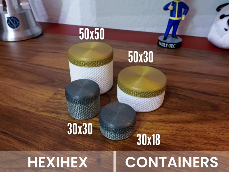 HexiHex - Small Container Set with Click Lock