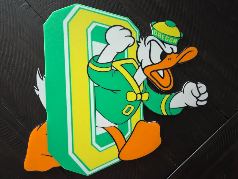 Oregon Ducks UO Logo