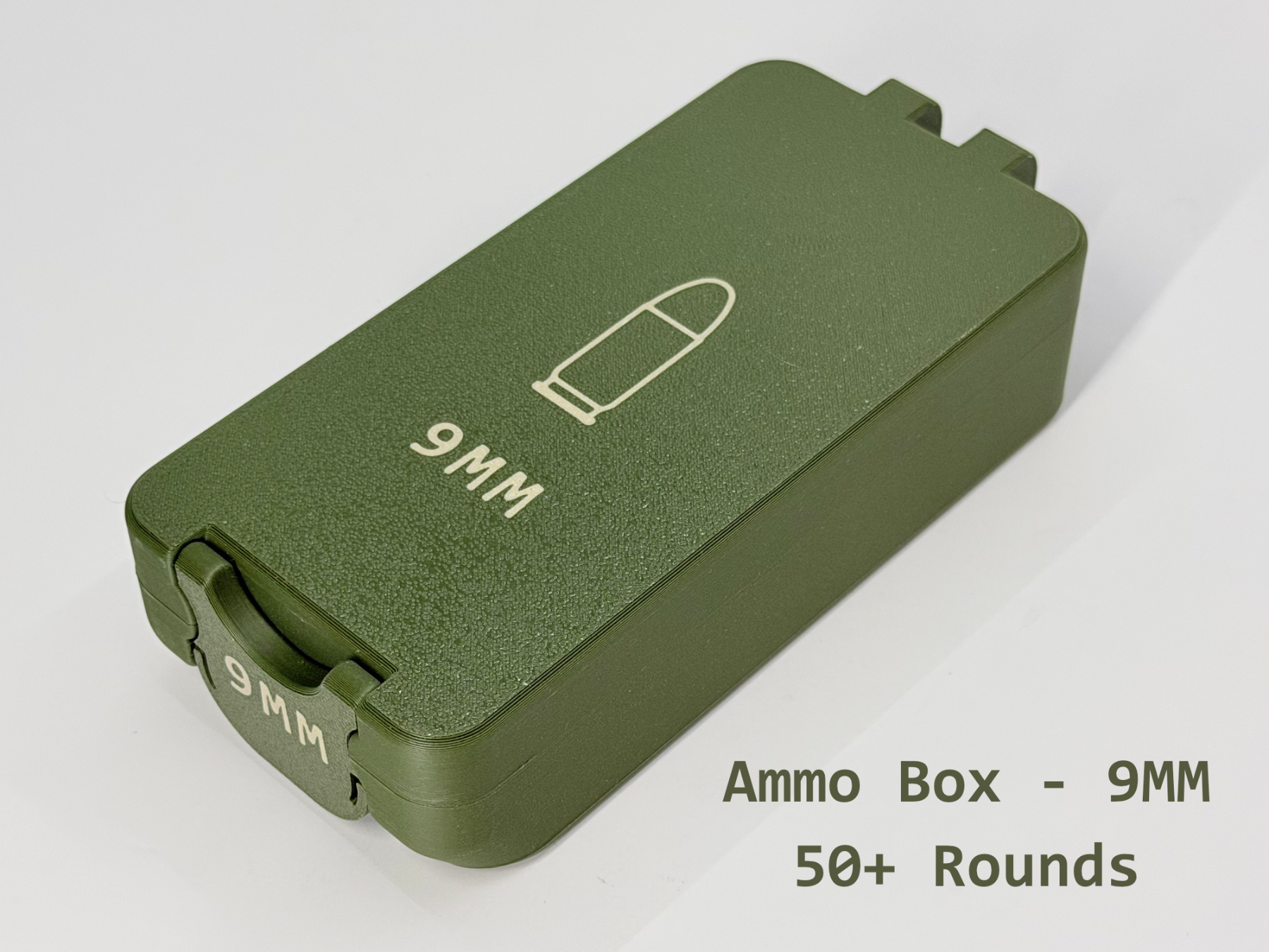Ammo Box - 9mm - 50+ Rounds