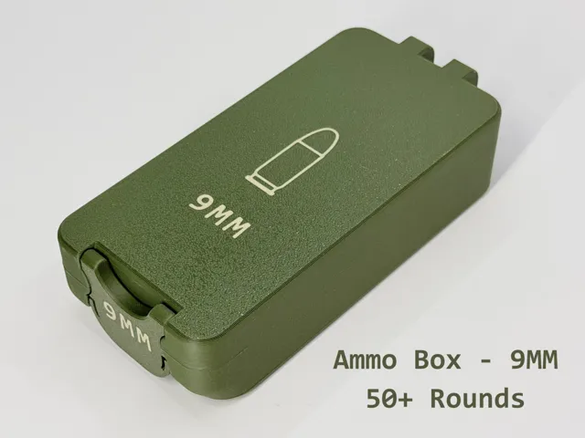 Ammo Box - 9mm - 50+ Rounds