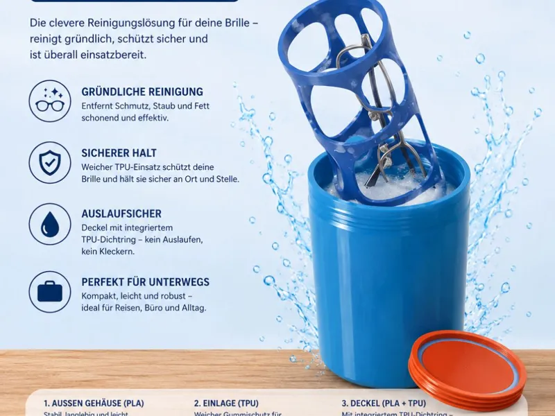 BrillenDusche Mobile Brillenreinigung für unterweg