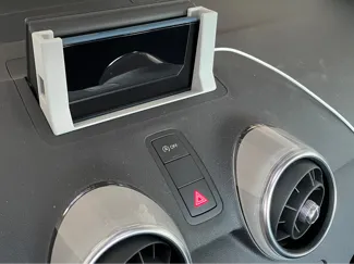 Audi A1 MMI Detent Phone Holder