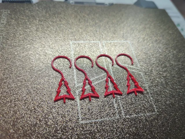 Pendientes arbol de navidad