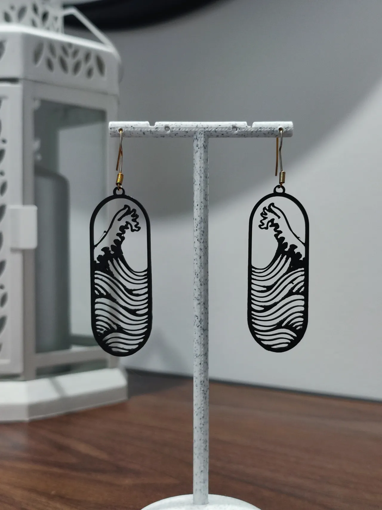 Aretes Tsunami de Estilo view 2
