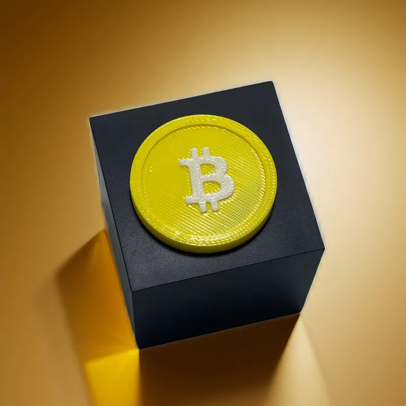 Crypto Token - Bitcoin BTC Coin