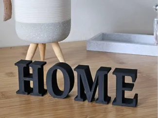 “HOME” or "LOVE" Decorative 3D Letters