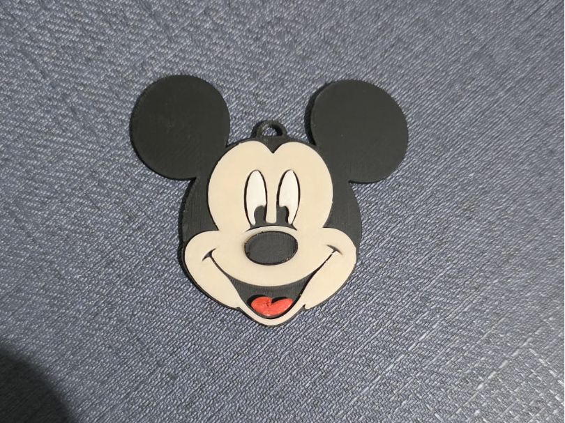 Portachiavi Flat Topolino (Mickey Mouse)