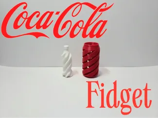 Spiral Coca Cola Fidget