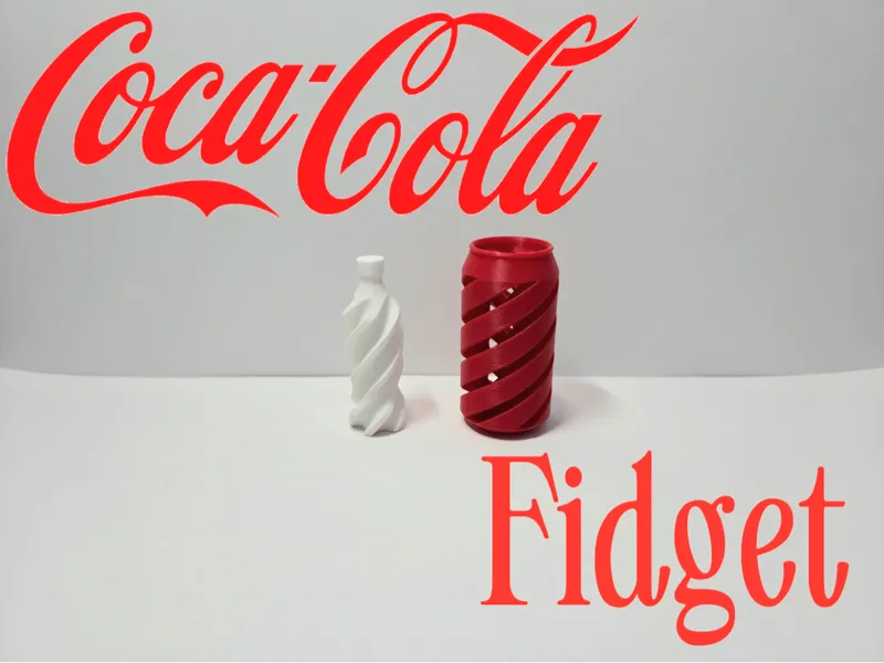 Spiral Coca Cola Fidget