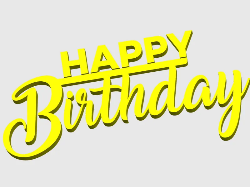 Happy birthday